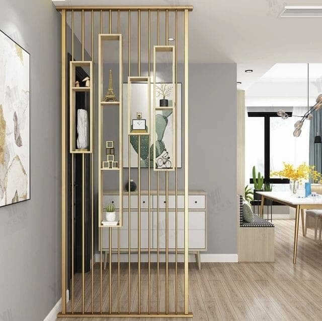 Elegant Metal Partition